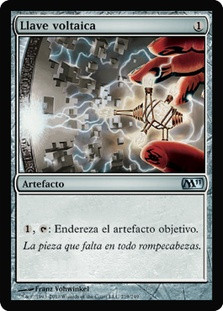 Voltaic Key\nMagic 2011 Core Set - Spanish\nSingle\nMagic The Gathering