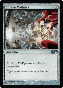 Voltaic Key\nMagic 2011 Core Set - Italian\nSingle\nMagic The Gathering