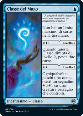 Wizard Class\nAdventures in the Forgotten Realms - Italian\nSingle\nMagic The Gathering