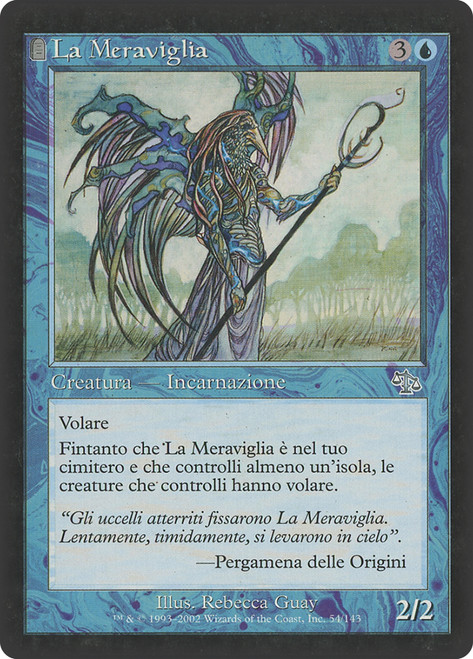 Wonder\nJudgment - Italian\nSingle\nMagic The Gathering