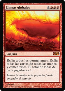 Worldfire\nMagic 2013 Core Set - Spanish\nSingle\nMagic The Gathering