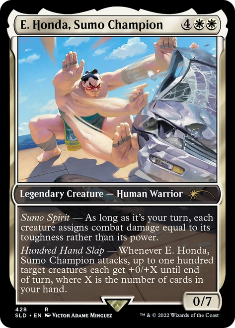 E. Honda, Sumo Champion (Secret Lair) (Full Art)\nPromo: General\nSingle\nMagic The Gathering