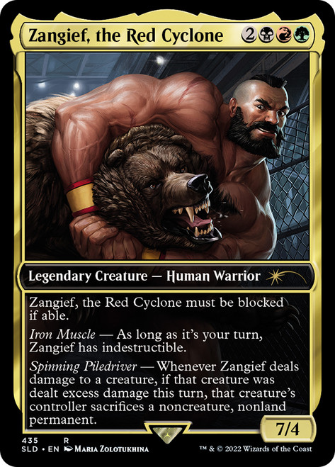 Zangief, the Red Cyclone (Street Fighter) | Secret Lair Drop