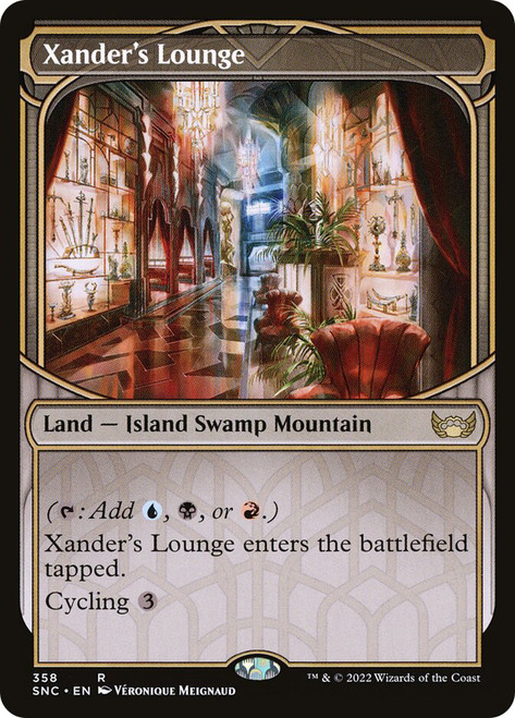 Xander's Lounge (Showcase)\nStreets of New Capenna - Variants\nSingle\nMagic The Gathering