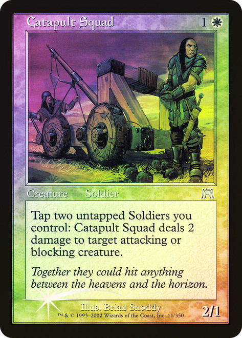 Catapult Squad\nOnslaught\nSingle\nMagic The Gathering