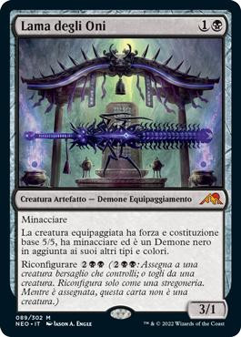 Blade of the Oni\nKamigawa: Neon Dynasty - Italian\nSingle\nMagic The Gathering