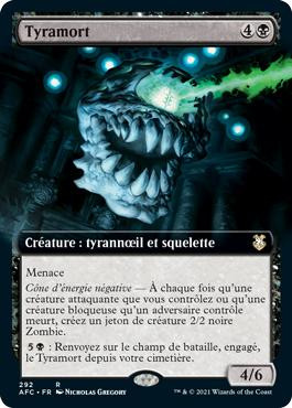 Death Tyrant (Extended Art)\nAdventures in the Forgotten Realms Commander - Variants - French\nSingle\nMagic The Gathering