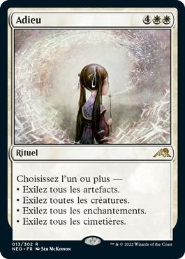 Farewell\nKamigawa: Neon Dynasty - French\nSingle\nMagic The Gathering
