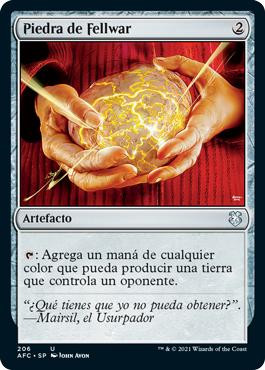 Fellwar Stone\nAdventures in the Forgotten Realms Commander - Spanish\nSingle\nMagic The Gathering