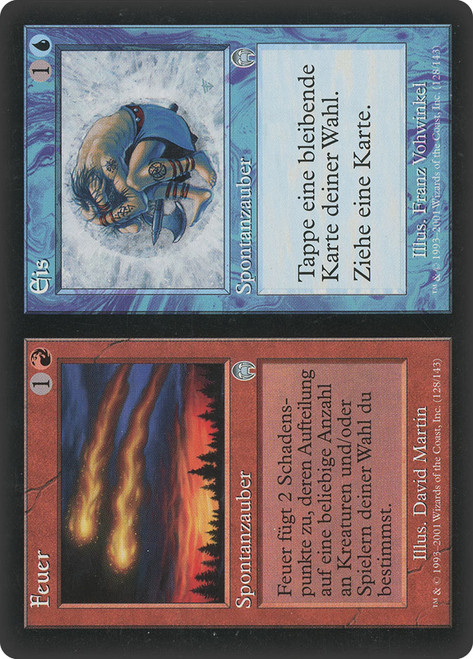 Fire // Ice\nApocalypse - German\nSingle\nMagic The Gathering