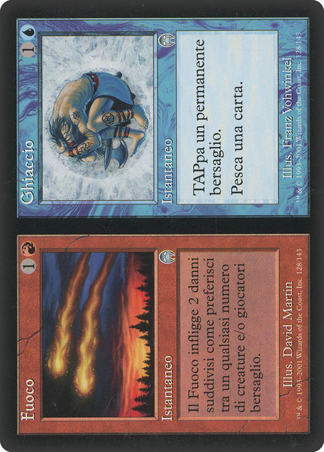Fire // Ice\nApocalypse - Italian\nSingle\nMagic The Gathering