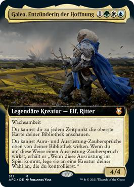 Galea, Kindler of Hope (Extended Art)\nAdventures in the Forgotten Realms Commander - Variants - German\nSingle\nMagic The Gathering