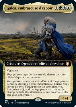 Galea, Kindler of Hope (Extended Art)\nAdventures in the Forgotten Realms Commander - Variants - French\nSingle\nMagic The Gathering