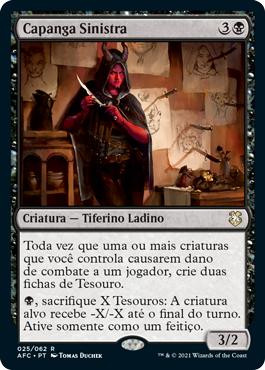 Grim Hireling\nAdventures in the Forgotten Realms Commander - Portuguese\nSingle\nMagic The Gathering