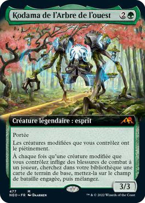 Kodama of the West Tree (Extended Art)\nKamigawa: Neon Dynasty - Variants - French\nSingle\nMagic The Gathering