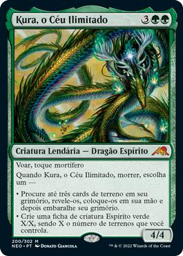 Kura, the Boundless Sky\nKamigawa: Neon Dynasty - Portuguese\nSingle\nMagic The Gathering