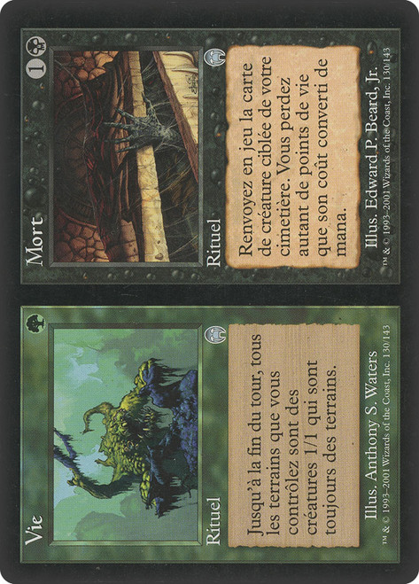Life // Death\nApocalypse - French\nSingle\nMagic The Gathering