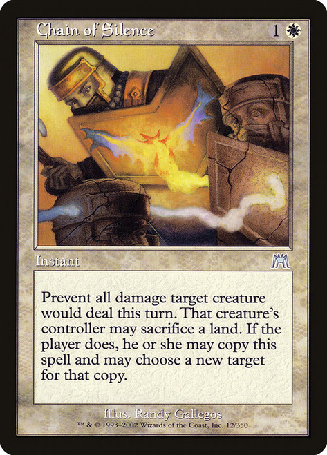 Chain of Silence\nOnslaught\nSingle\nMagic The Gathering