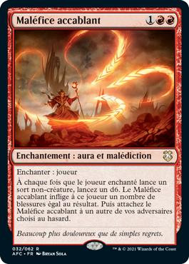 Maddening Hex\nAdventures in the Forgotten Realms Commander - French\nSingle\nMagic The Gathering