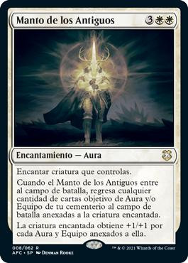 Mantle of the Ancients\nAdventures in the Forgotten Realms Commander - Spanish\nSingle\nMagic The Gathering