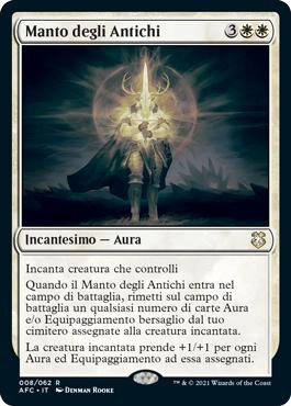 Mantle of the Ancients\nAdventures in the Forgotten Realms Commander - Italian\nSingle\nMagic The Gathering
