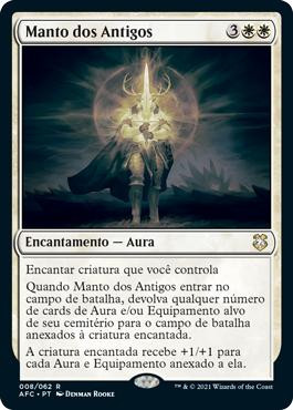 Mantle of the Ancients\nAdventures in the Forgotten Realms Commander - Portuguese\nSingle\nMagic The Gathering