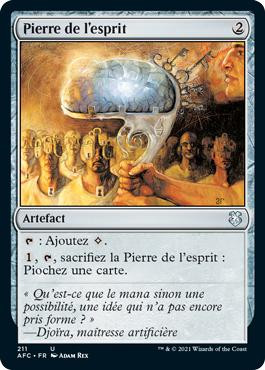 Mind Stone\nAdventures in the Forgotten Realms Commander - French\nSingle\nMagic The Gathering