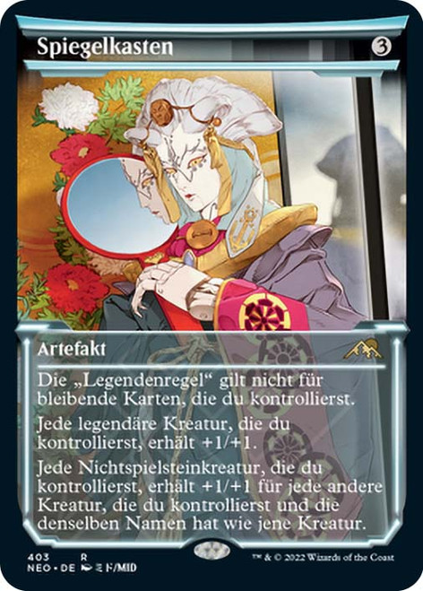 Mirror Box (Showcase)\nKamigawa: Neon Dynasty - Variants - German\nSingle\nMagic The Gathering
