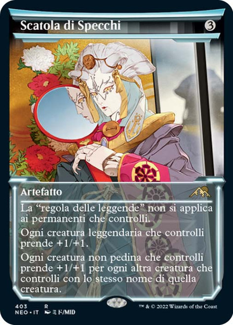 Mirror Box (Showcase)\nKamigawa: Neon Dynasty - Variants - Italian\nSingle\nMagic The Gathering