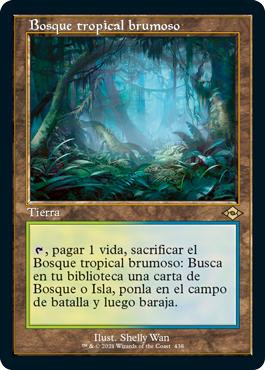 Misty Rainforest (Retro Frame)\nModern Horizons 2 - Variants - Spanish\nSingle\nMagic The Gathering