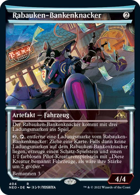 Reckoner Bankbuster (Showcase)\nKamigawa: Neon Dynasty - Variants - German\nSingle\nMagic The Gathering