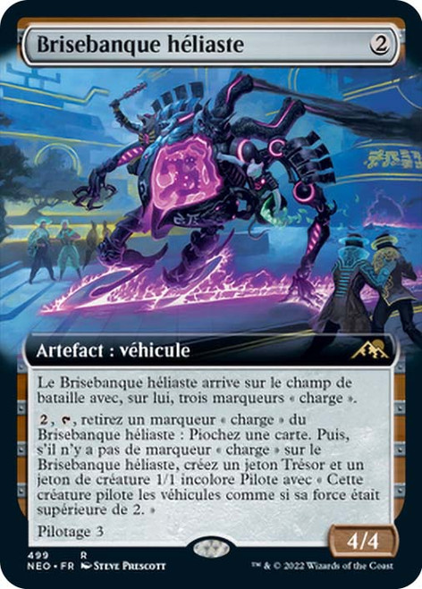 Reckoner Bankbuster (Extended Art)\nKamigawa: Neon Dynasty - Variants - French\nSingle\nMagic The Gathering