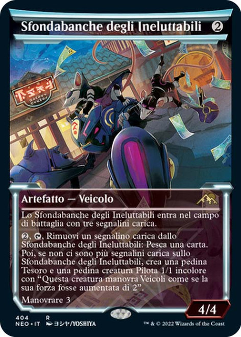 Reckoner Bankbuster (Showcase)\nKamigawa: Neon Dynasty - Variants - Italian\nSingle\nMagic The Gathering