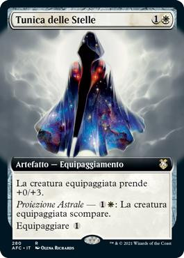 Robe of Stars (Extended Art)\nAdventures in the Forgotten Realms Commander - Variants - Italian\nSingle\nMagic The Gathering