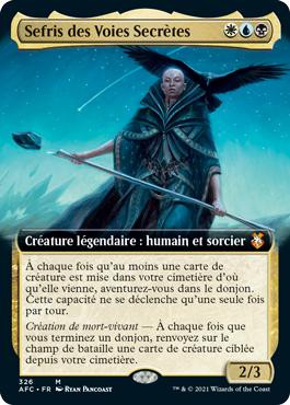 sefris of the hidden ways mtg commander deck Sefris of the Hidden Ways Venture into the DUNGEON REANIMATOR Magic Mtg  Commander Deck