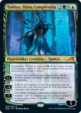 Tamiyo, Compleated Sage\nKamigawa: Neon Dynasty - Portuguese\nSingle\nMagic The Gathering