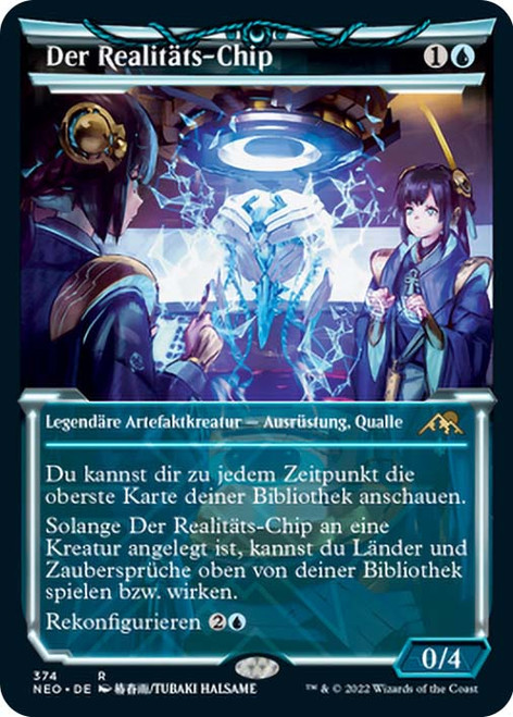 The Reality Chip (Showcase)\nKamigawa: Neon Dynasty - Variants - German\nSingle\nMagic The Gathering