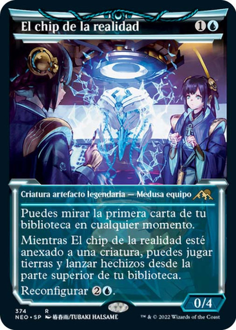 The Reality Chip (Showcase)\nKamigawa: Neon Dynasty - Variants - Spanish\nSingle\nMagic The Gathering