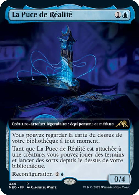 The Reality Chip (Extended Art)\nKamigawa: Neon Dynasty - Variants - French\nSingle\nMagic The Gathering
