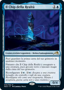 The Reality Chip\nKamigawa: Neon Dynasty - Italian\nSingle\nMagic The Gathering