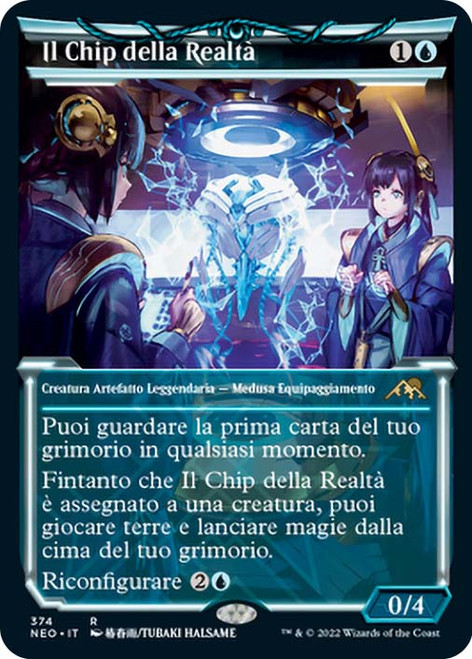 The Reality Chip (Showcase)\nKamigawa: Neon Dynasty - Variants - Italian\nSingle\nMagic The Gathering