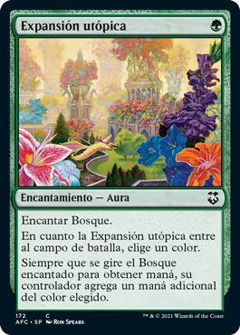 Utopia Sprawl\nAdventures in the Forgotten Realms Commander - Spanish\nSingle\nMagic The Gathering
