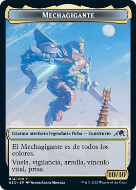 {Mechtitan Token}\nKamigawa: Neon Dynasty - Spanish\nSingle\nMagic The Gathering