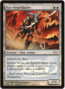 Kor Firewalker (WPN/Gateway)\nPromo: General - German\nSingle\nMagic The Gathering