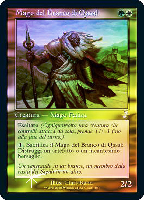 Qasali Pridemage (Retro Frame)\nTime Spiral Remastered - Timeshifted - Italian\nSingle\nMagic The Gathering