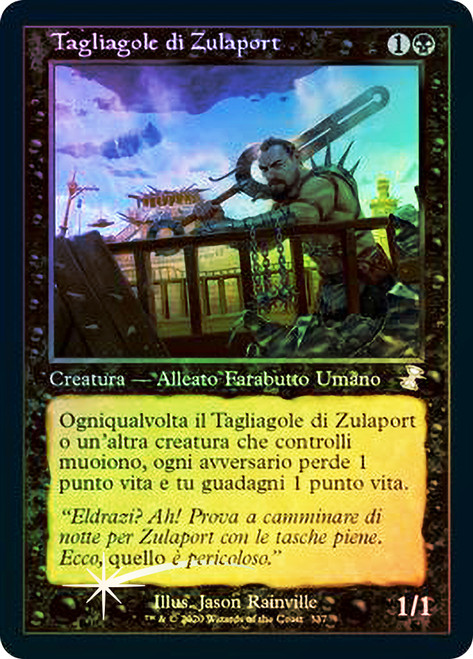 Zulaport Cutthroat (Retro Frame)\nTime Spiral Remastered - Timeshifted - Italian\nSingle\nMagic The Gathering