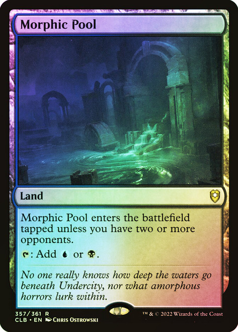 Morphic Pool\nCommander Legends: Battle for Baldur's Gate\nSingle\nMagic The Gathering