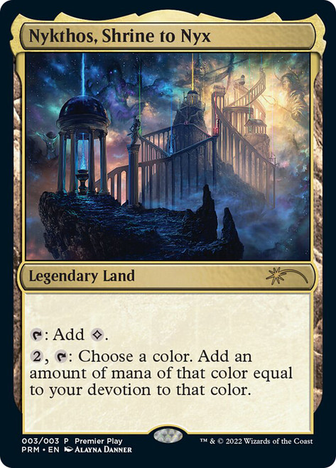 Nykthos, Shrine to Nyx (Premier Play) | Promo | Star City Games