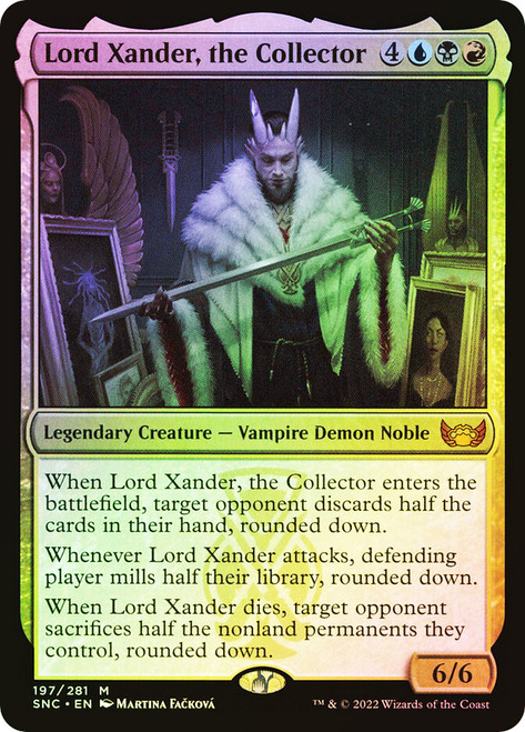 Lord Xander, the Collector\nStreets of New Capenna\nSingle\nMagic The Gathering