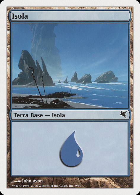 Island (#09) (Wizards Deck)\nSalvat-Hachette - Italian\nSingle\nMagic The Gathering